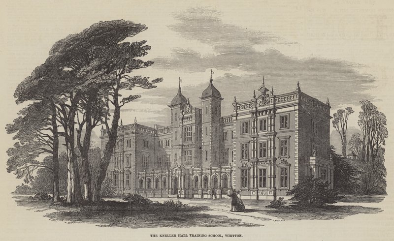 The Kneller Hall Training School, Whitton (metszet) alkotó: English School