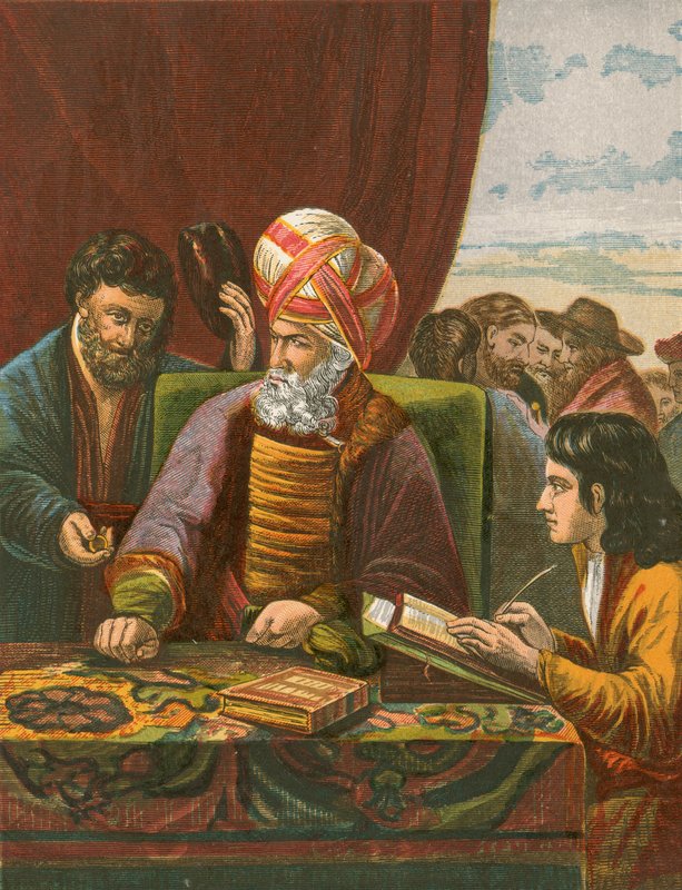 A munkások a szőlőben alkotó: English School