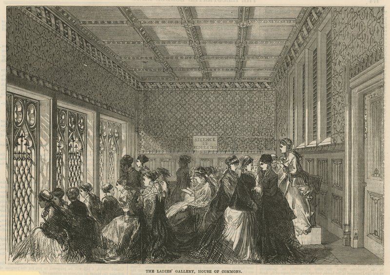 The Ladies Gallery, House of Commons alkotó: English School