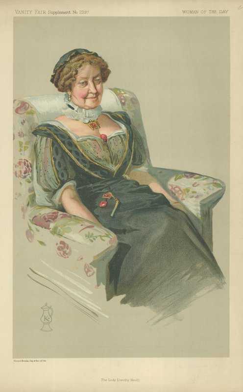 A Lady Dorothy Nevill alkotó: English School