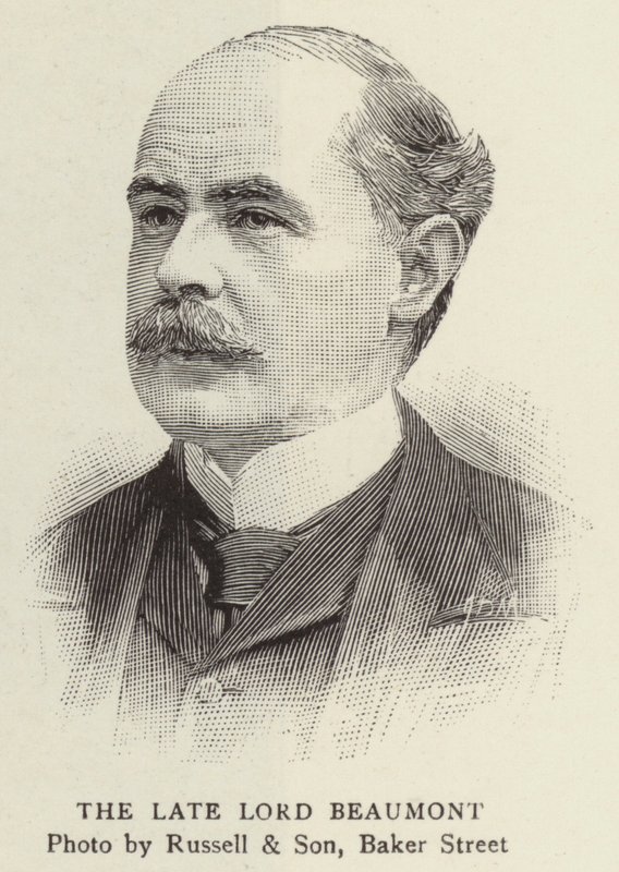 A néhai Lord Beaumont (metszet) alkotó: English School