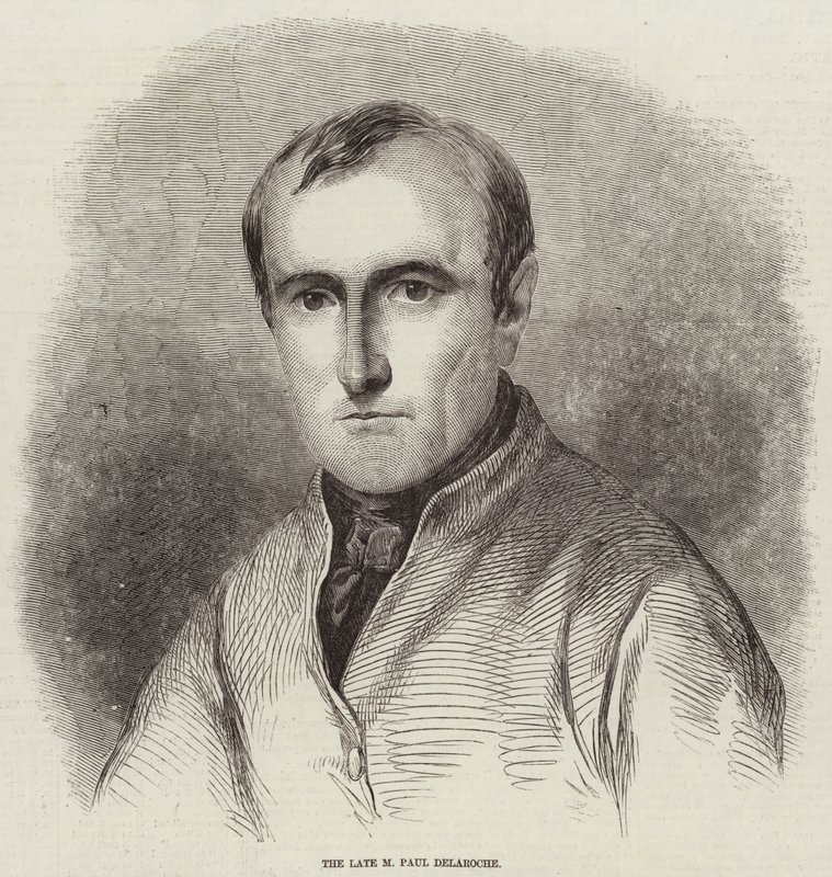 A néhai M Paul Delaroche (metszet) alkotó: English School