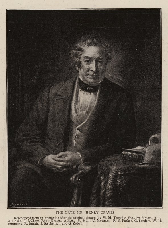 A néhai Henry Graves úr (metszet) alkotó: English School