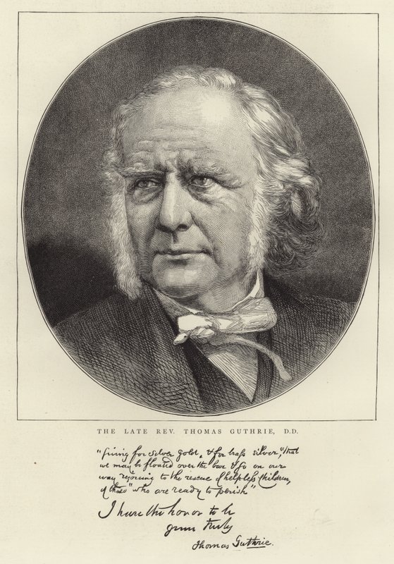 Thomas Guthrie néhai tiszteletes alkotó: English School