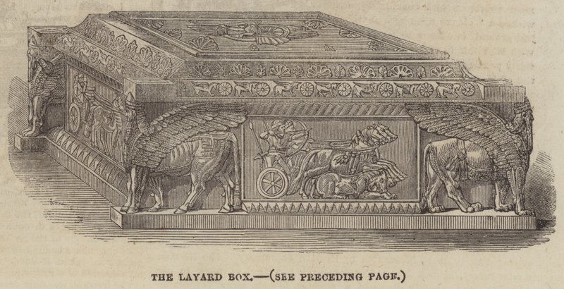 The Layard Box (metszet) alkotó: English School