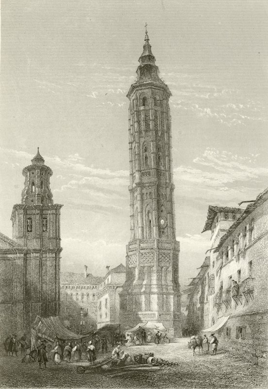 A ferde torony, Saragossza alkotó: English School