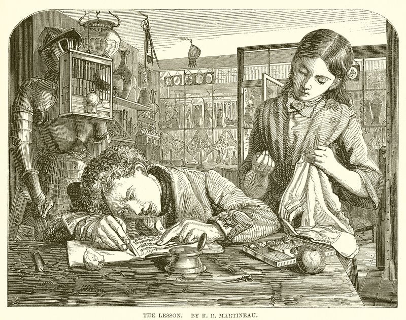 A lecke. Írta: R. B. Martineau alkotó: English School