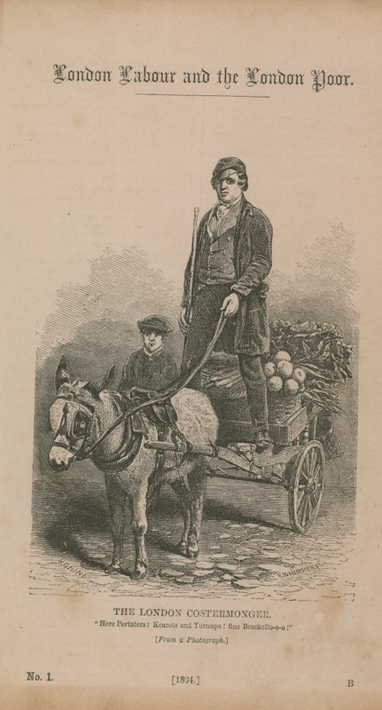 A londoni Costermonger alkotó: English School