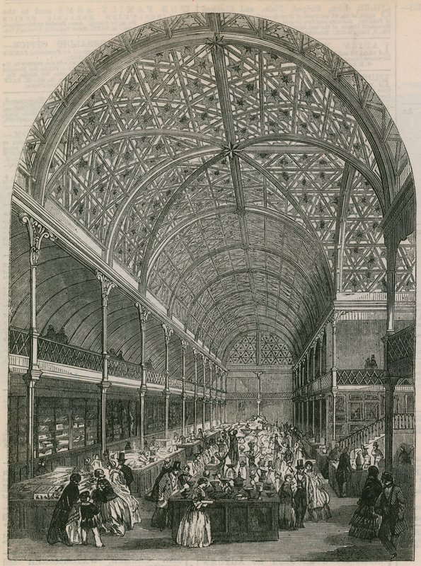 A London Crystal Palace, Regent Circus, Oxford Street alkotó: English School