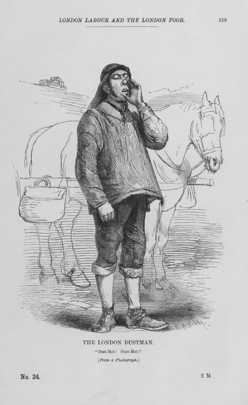 The London Dustman (metszet) alkotó: English School