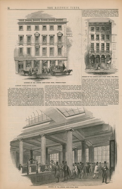 A London Joint Stock Bank alkotó: English School