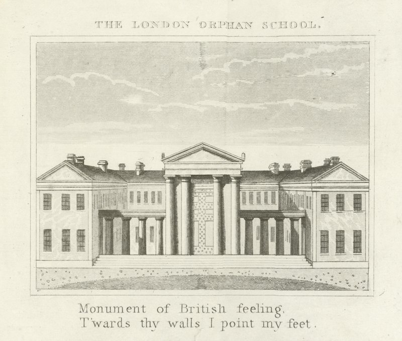 A londoni árva iskola alkotó: English School