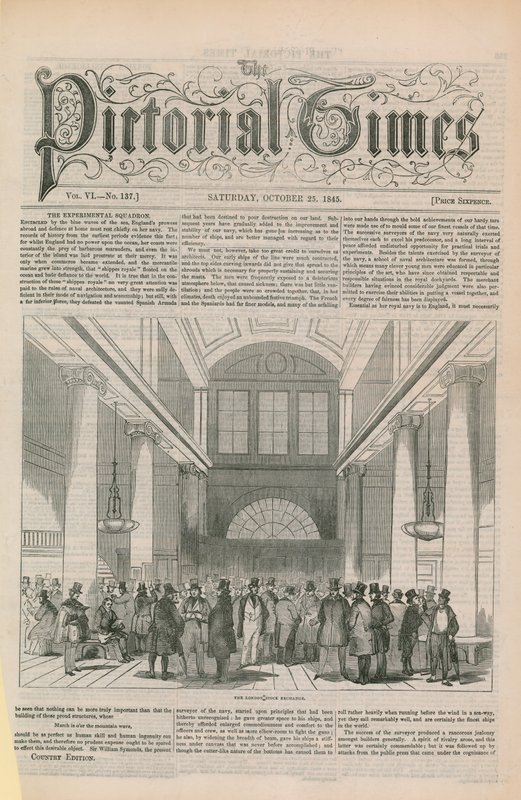 A londoni tőzsde alkotó: English School