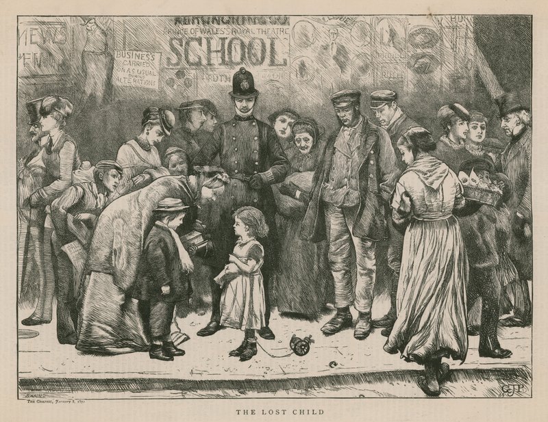 Az elveszett gyermek alkotó: English School