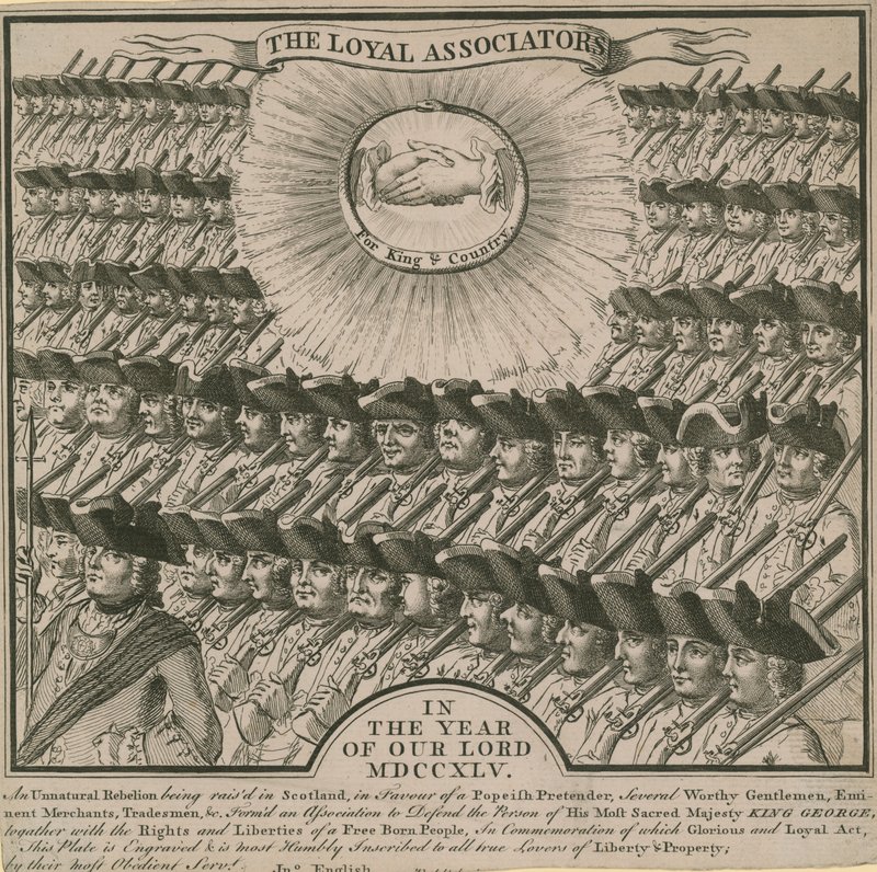A hűséges munkatársak 1745-ben alkotó: English School