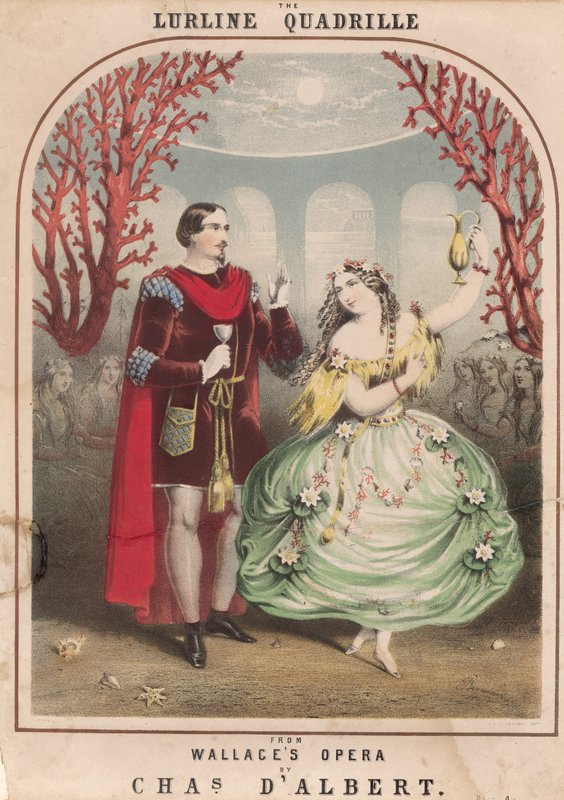 A Lurline Quadrille, 1860 alkotó: English School