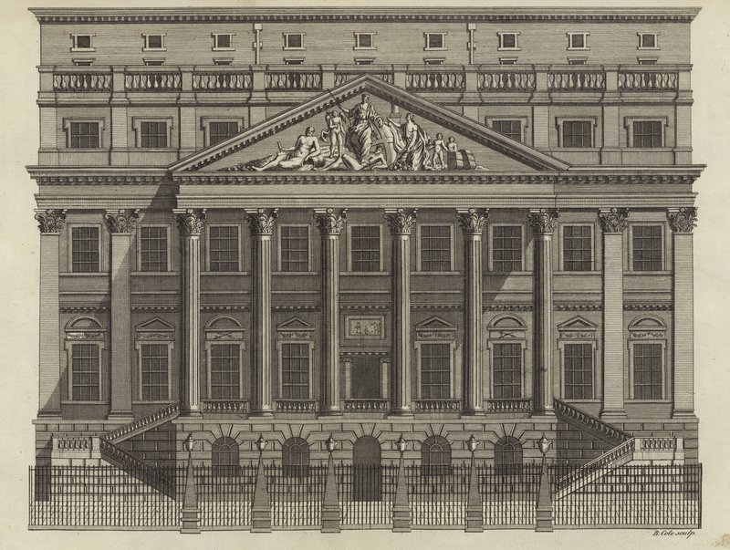 A Mansion House, London City alkotó: English School