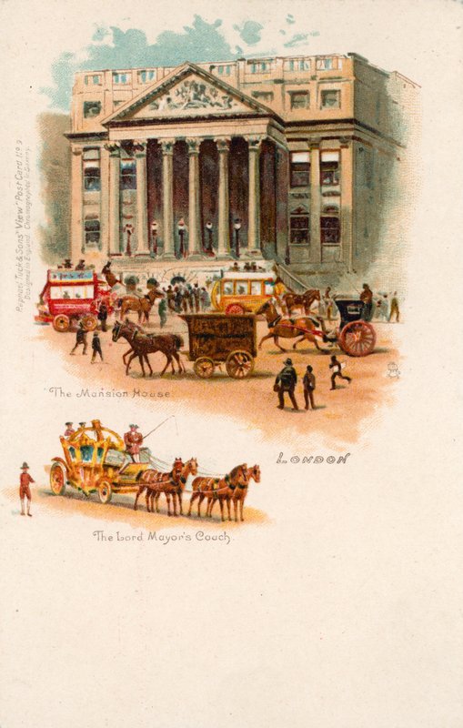 The Mansion House, The Lord Mayors Coach alkotó: English School
