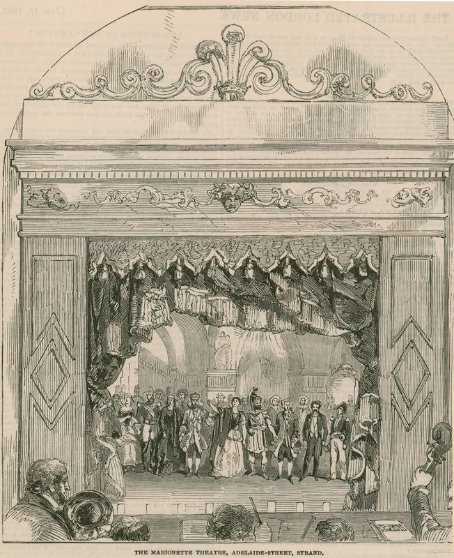 A Marionette Színház az Adelaide utcában alkotó: English School