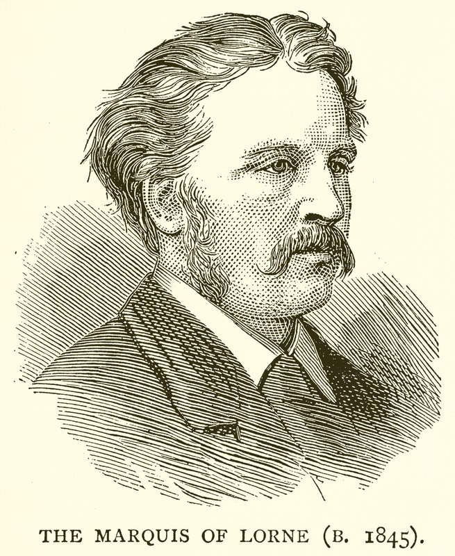 Lorne márkija (sz. 1845) alkotó: English School
