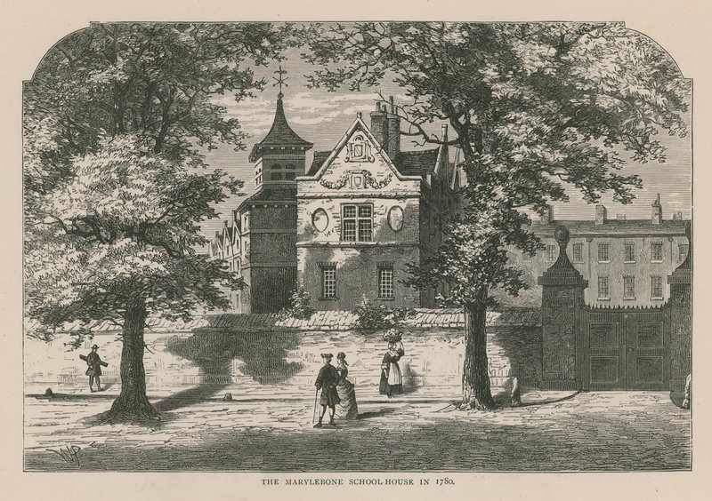 A Marylebone Iskolaház 1780-ban alkotó: English School