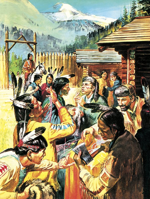 A kereskedő kalandozók: Harc a kanadai szőrméért alkotó: English School