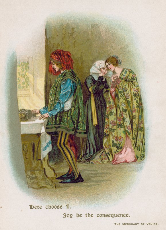 A velencei kereskedő alkotó: English School