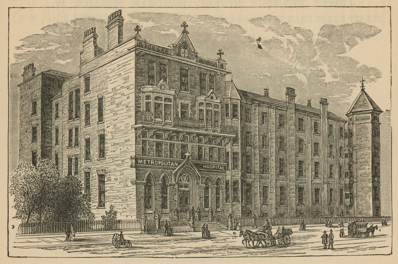 A Metropolitan Kórház, Kingsland Road, London alkotó: English School