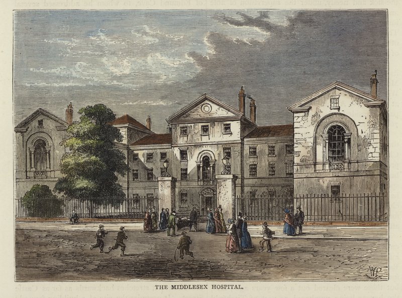 A Middlesex Kórház alkotó: English School
