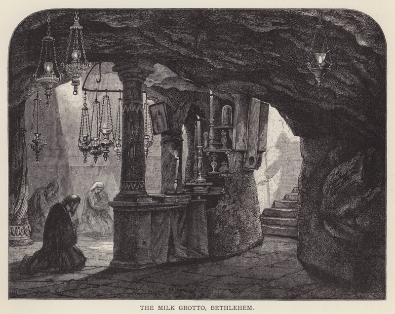 A tejbarlang, Betlehem (metszet) alkotó: English School
