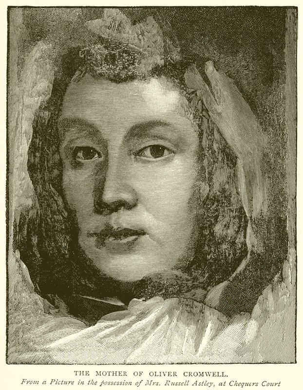 Oliver Cromwell anyja alkotó: English School