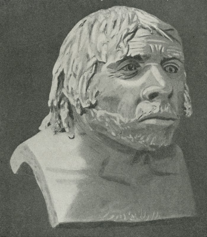 A La Chapelle-aux-Saints neandervölgyi embere alkotó: English School