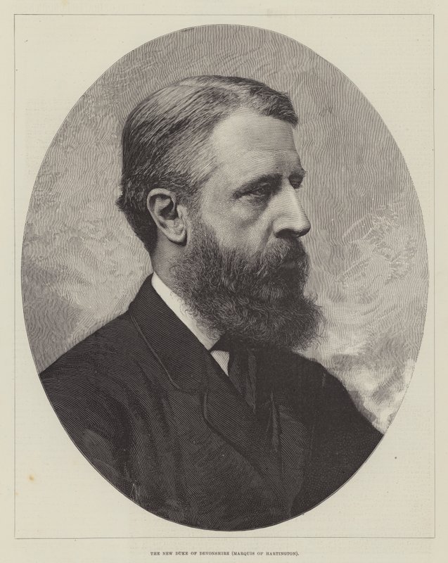 Devonshire új hercege, Hartington márki (metszet) alkotó: English School