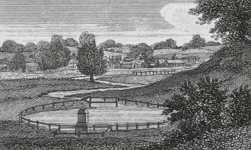 A New River, Hertfordshire (metszet) alkotó: English School
