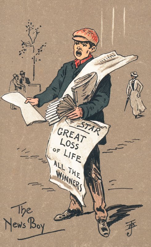 The News Boy alkotó: English School