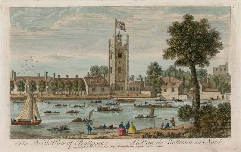 Battersea északi képe alkotó: English School