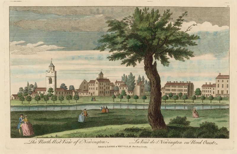 Newington északnyugati képe alkotó: English School