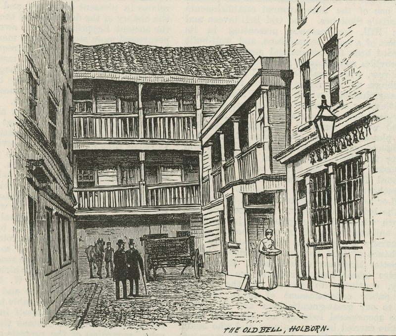 The Old Bell, Holborn, London alkotó: English School