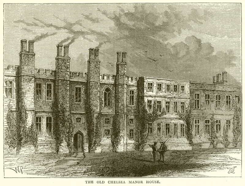 A régi chelsea-i kastély alkotó: English School