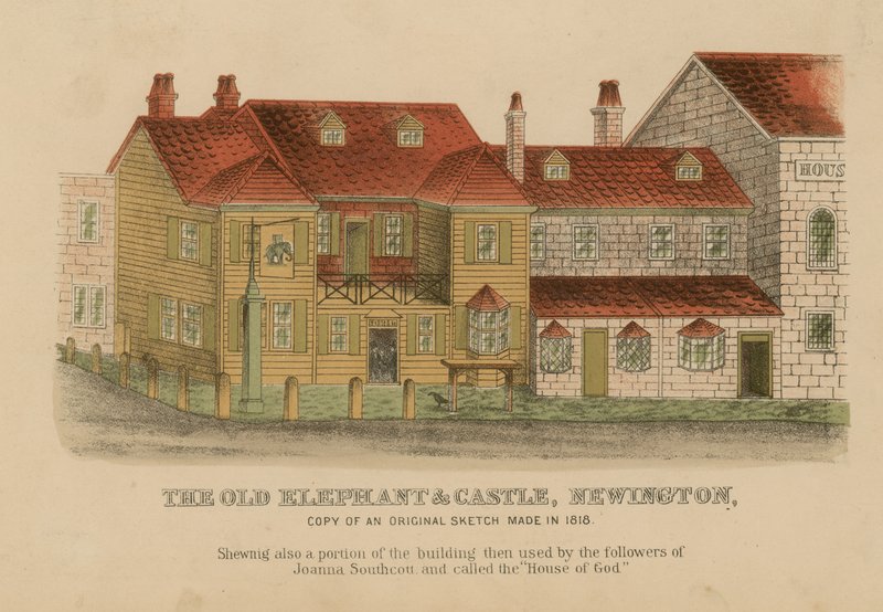 The Old Elephant & Castle, Newington alkotó: English School