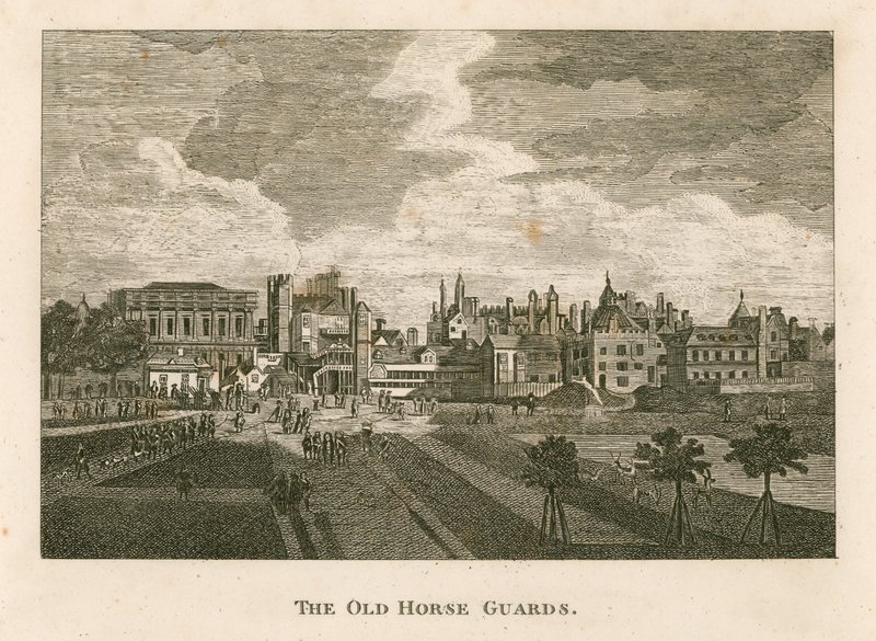 Az Old Horse Guards a St James