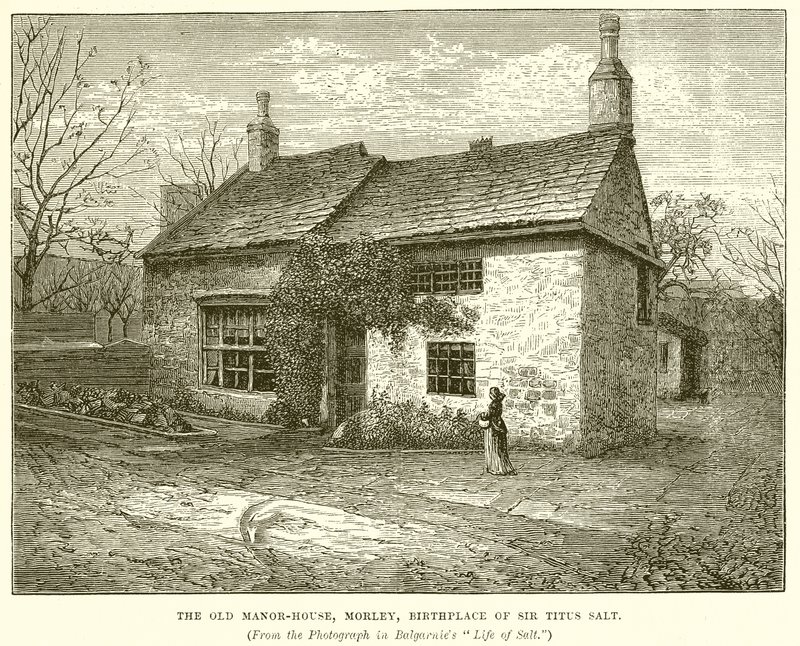 A régi kastély, Morley, Sir Titus Salt szülőhelye alkotó: English School