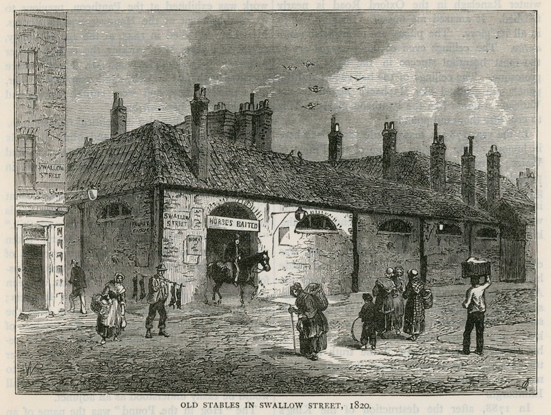 A londoni Swallow Street-i Old Stables alkotó: English School