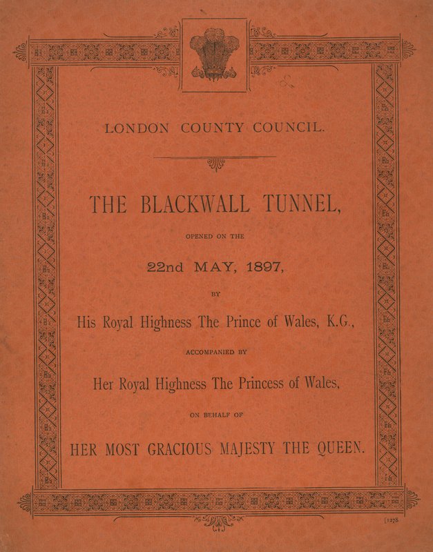 A Blackwall alagút megnyitása alkotó: English School