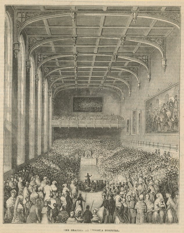 Beszéd a Christs Kórházban alkotó: English School