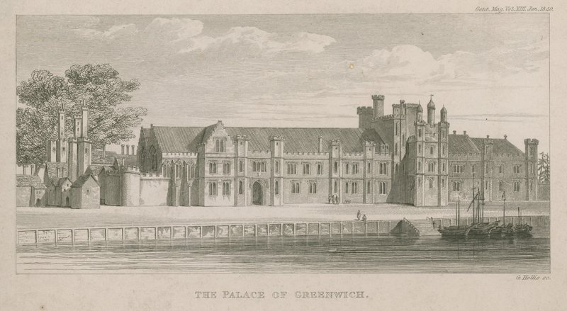 A greenwichi palota alkotó: English School