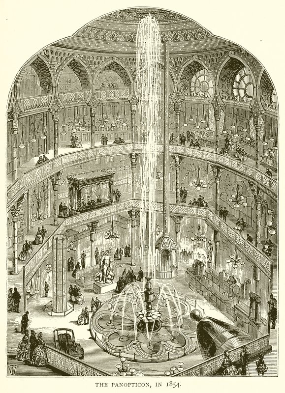 A Panoptikum, 1854-ben alkotó: English School
