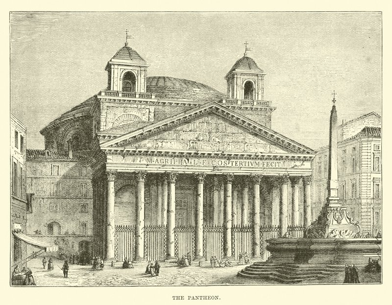 A Pantheon alkotó: English School