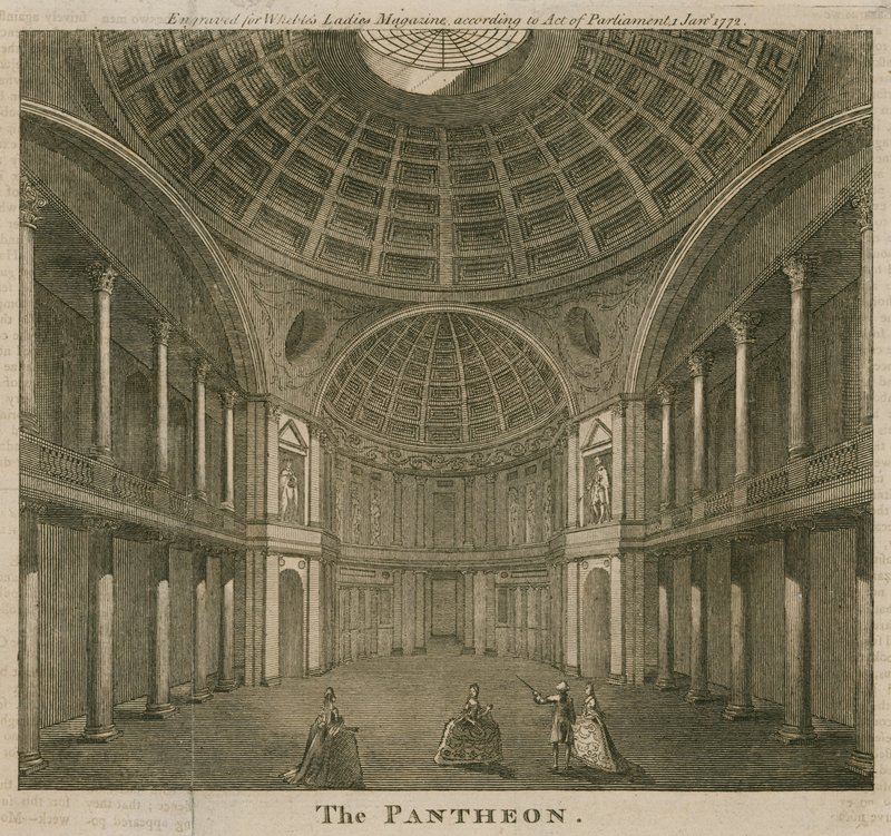 Pantheon, Oxford Street, London alkotó: English School