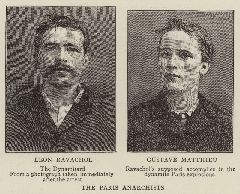 A párizsi anarchisták (metszet) alkotó: English School